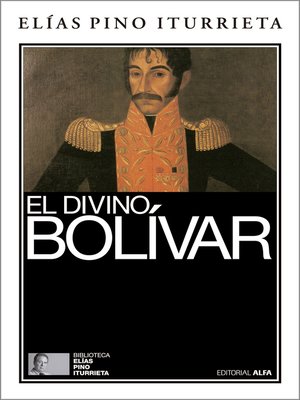 cover image of El divino Bolívar